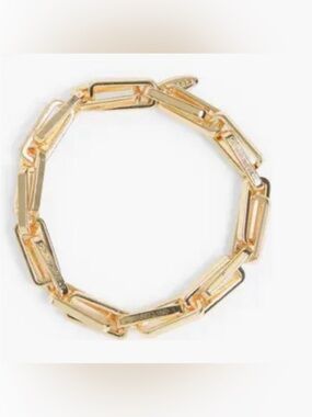 🛍️NWOT Natasha Chain Link Gold Tone Bracelet